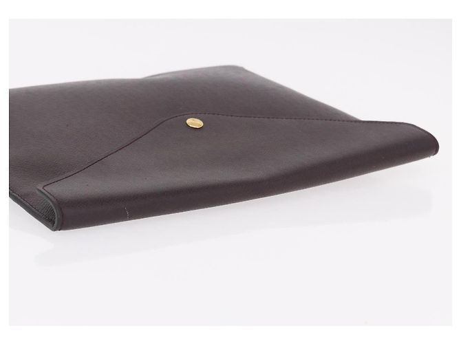 LOUIS VUITTON Taiga Document Case Pouch Acajou M99087 LV Auth mr2772 Marrone - vista 5