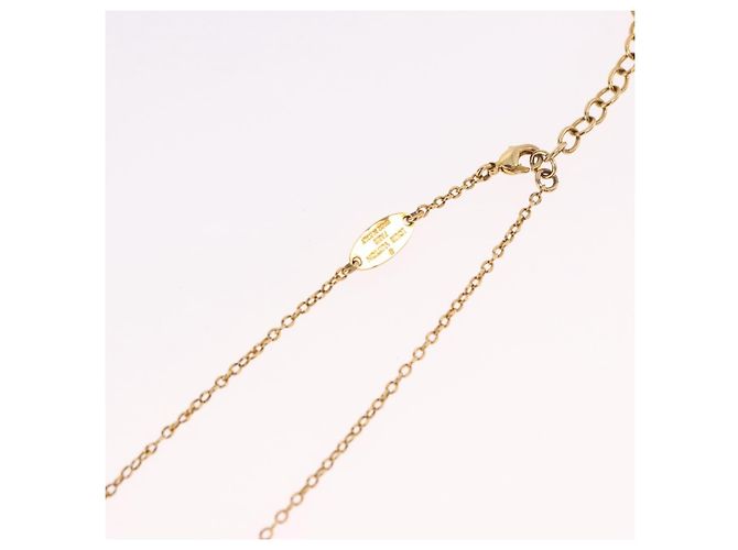 Collana Essential V LOUIS VUITTON Oro M61083 LV Auth bs36156 D'oro - vista 10