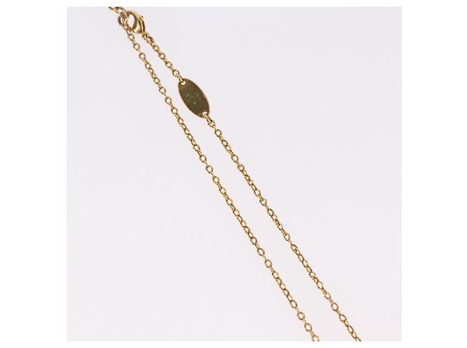 Collana Essential V LOUIS VUITTON Oro M61083 LV Auth bs36156 D'oro - vista 6