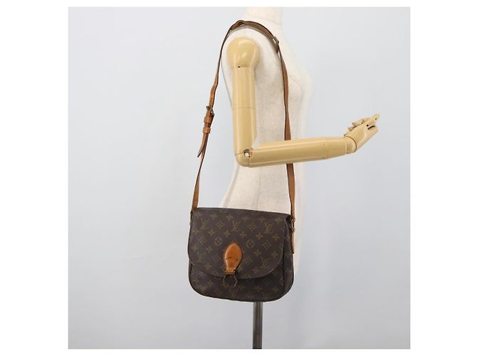 LOUIS VUITTON Borsa a Spalla Monogram Saint Cloud GM M51242 LV Auth 192183 Monogramma - vista 25