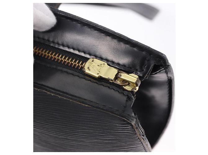 LOUIS VUITTON Epi Saint Jacques Shopping Bag Black M52272 LV Auth 192086 Nero - vista 10