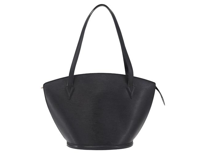 LOUIS VUITTON Epi Saint Jacques Shopping Bag Black M52272 LV Auth 192086 Nero - vista 13