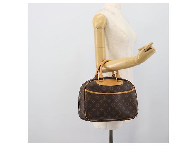 LOUIS VUITTON Borsa Monogram Trouville M42228 LV Auth 192669V Monogramma - vista 24