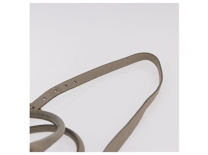 Borsa PRADA in pelle 2way Grigio Oro Auth bs36168 Marrone D'oro - vista 14