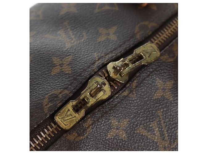 LOUIS VUITTON Borsa Boston Monogram Keepall 55 M41424 LV Auth 190777 Monogramma - vista 10