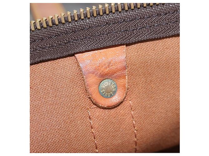 LOUIS VUITTON Borsa Boston Monogram Keepall 55 M41424 LV Auth 190777 Monogramma - vista 12