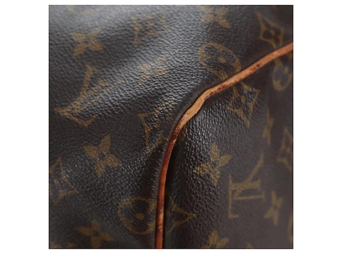LOUIS VUITTON Borsa Boston Monogram Keepall 55 M41424 LV Auth 190777 Monogramma - vista 15