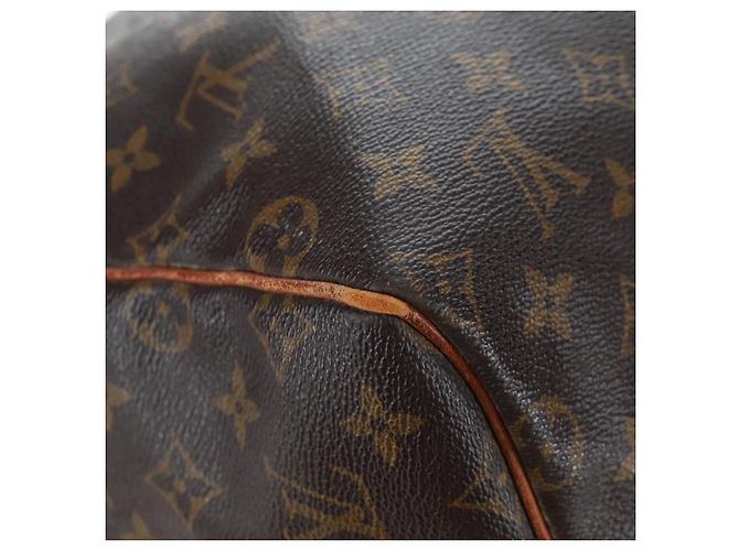 LOUIS VUITTON Borsa Boston Monogram Keepall 55 M41424 LV Auth 190777 Monogramma - vista 16