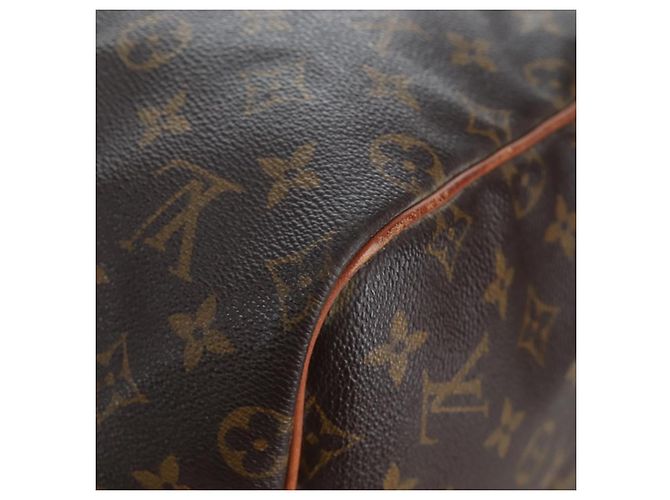 LOUIS VUITTON Borsa Boston Monogram Keepall 55 M41424 LV Auth 190777 Monogramma - vista 17