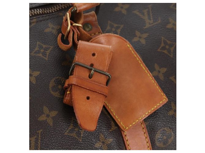 LOUIS VUITTON Borsa Boston Monogram Keepall 55 M41424 LV Auth 190777 Monogramma - vista 20