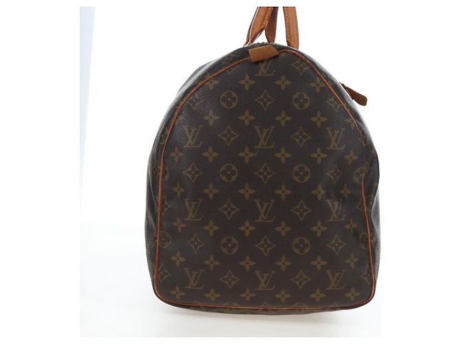 LOUIS VUITTON Borsa Boston Monogram Keepall 55 M41424 LV Auth 190777 Monogramma - vista 4