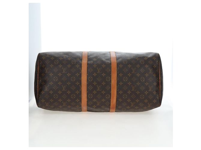 LOUIS VUITTON Borsa Boston Monogram Keepall 55 M41424 LV Auth 190777 Monogramma - vista 5