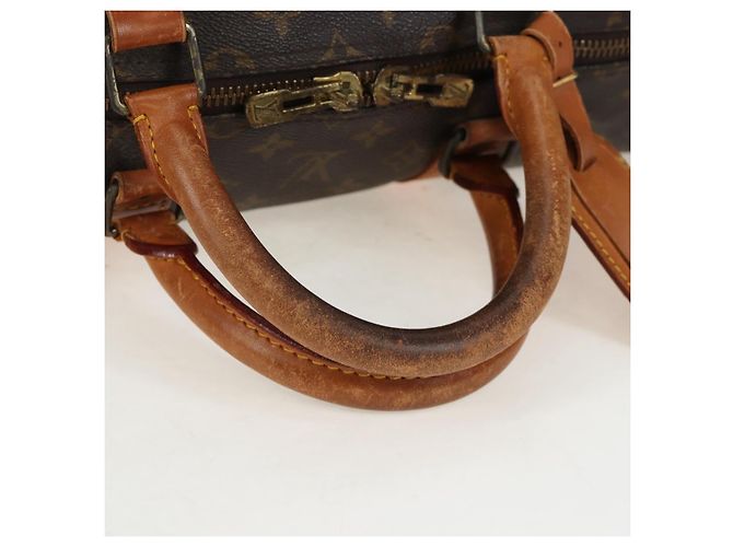 LOUIS VUITTON Borsa Boston Monogram Keepall 55 M41424 LV Auth 190777 Monogramma - vista 7