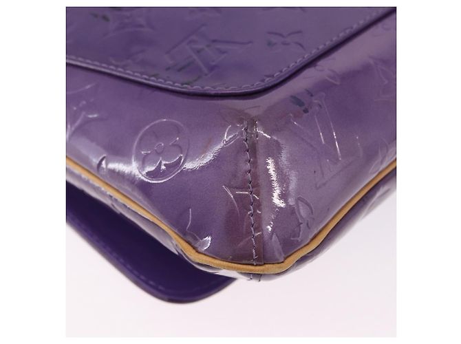 LOUIS VUITTON Monogram Vernis Thompson Street Purple Viole M91095 Auth BA14487 Porpora - vista 15