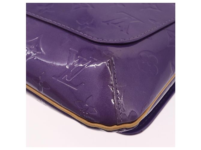 LOUIS VUITTON Monogram Vernis Thompson Street Purple Viole M91095 Auth BA14487 Porpora - vista 16