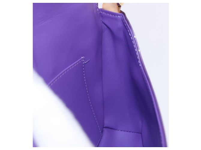 LOUIS VUITTON Monogram Vernis Thompson Street Purple Viole M91095 Auth BA14487 Porpora - vista 18