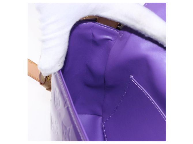 LOUIS VUITTON Monogram Vernis Thompson Street Purple Viole M91095 Auth BA14487 Porpora - vista 19