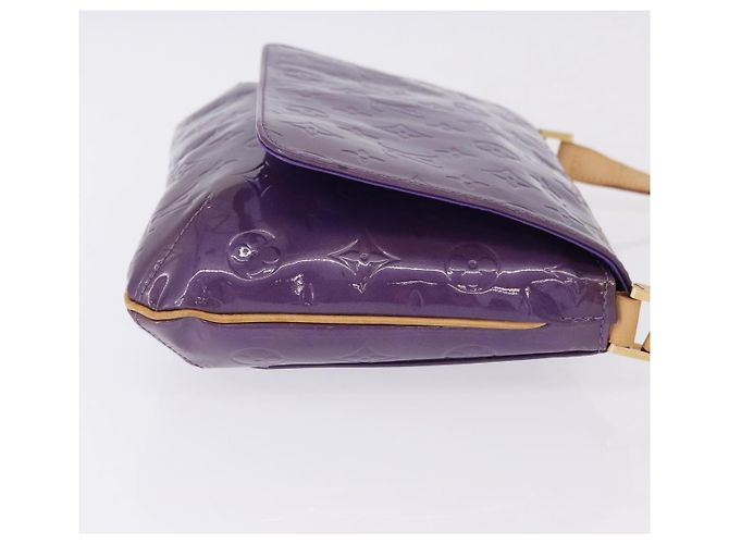 LOUIS VUITTON Monogram Vernis Thompson Street Purple Viole M91095 Auth BA14487 Porpora - vista 3