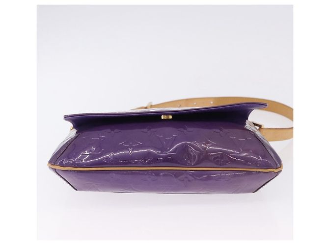 LOUIS VUITTON Monogram Vernis Thompson Street Purple Viole M91095 Auth BA14487 Porpora - vista 5
