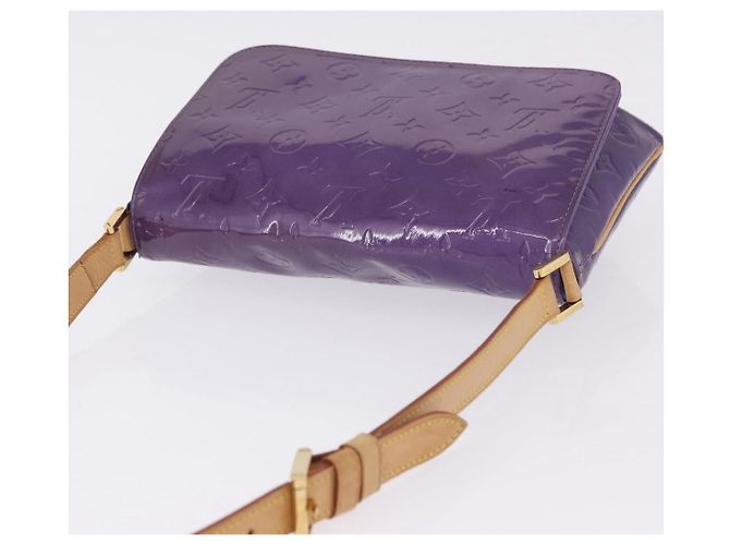 LOUIS VUITTON Monogram Vernis Thompson Street Purple Viole M91095 Auth BA14487 Porpora - vista 6