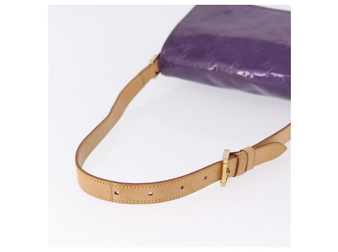 LOUIS VUITTON Monogram Vernis Thompson Street Purple Viole M91095 Auth BA14487 Porpora - vista 7