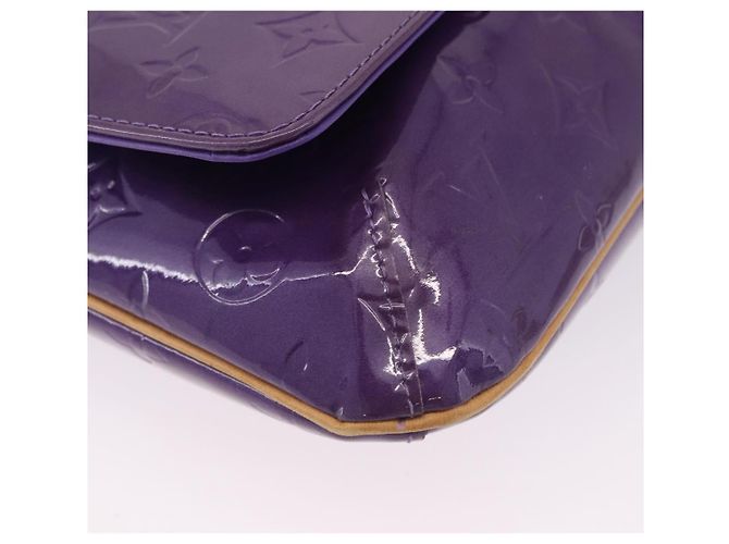 LOUIS VUITTON Monogram Vernis Thompson Street Purple Viole M91095 Auth BA14487 Porpora - vista 9