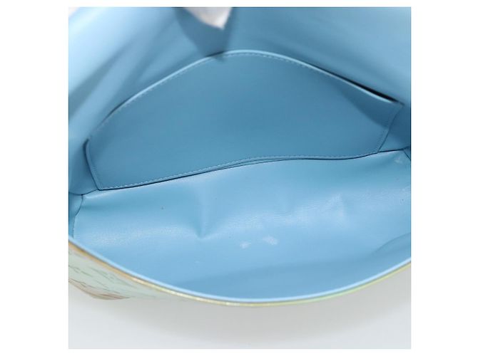 LOUIS VUITTON Monogram Vernis Thompson Street Baby Blue M91009 LV Auth ep15428 Light blue - view 11