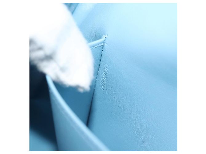 LOUIS VUITTON Monogram Vernis Thompson Street Baby Blue M91009 LV Auth ep15428 Light blue - view 12