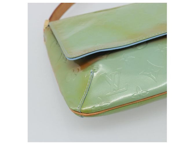 LOUIS VUITTON Monogram Vernis Thompson Street Baby Blue M91009 LV Auth ep15428 Light blue - view 15