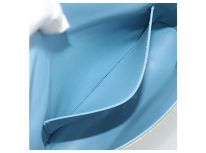 LOUIS VUITTON Monogram Vernis Thompson Street Baby Blue M91009 LV Auth ep15428 Light blue - view 20