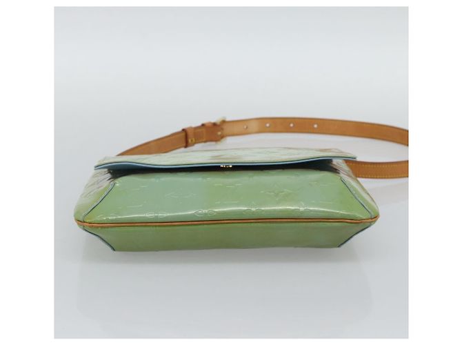 LOUIS VUITTON Monogram Vernis Thompson Street Baby Blue M91009 LV Auth ep15428 Light blue - view 5