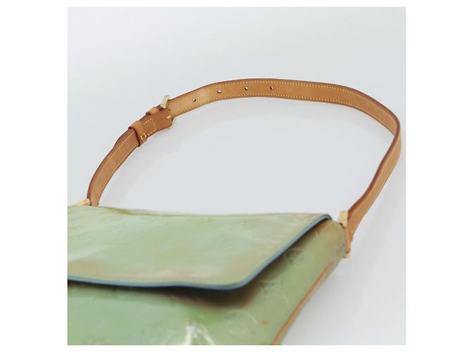 LOUIS VUITTON Monogram Vernis Thompson Street Baby Blue M91009 LV Auth ep15428 Light blue - view 8