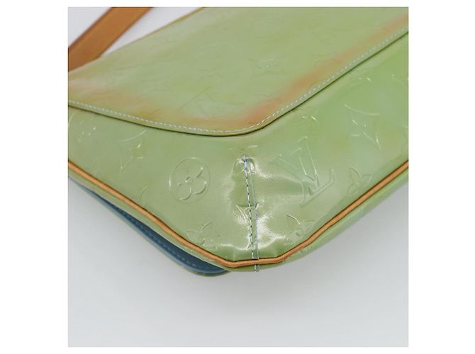 LOUIS VUITTON Monogram Vernis Thompson Street Baby Blue M91009 LV Auth ep15428 Light blue - view 9