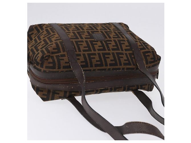 FENDI Zucca Canvas Tote Bag Braun Authentisch 192814 - Ansicht 7