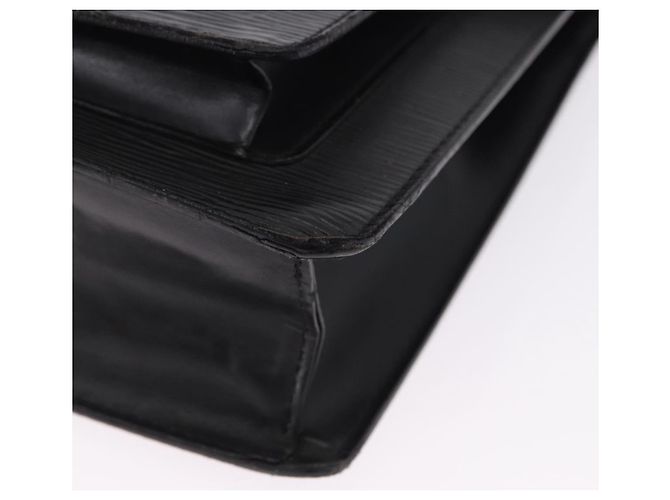 LOUIS VUITTON Epi Monceau 28 Hand Bag Black M52122 LV Auth ka5284 Preto - vista 15