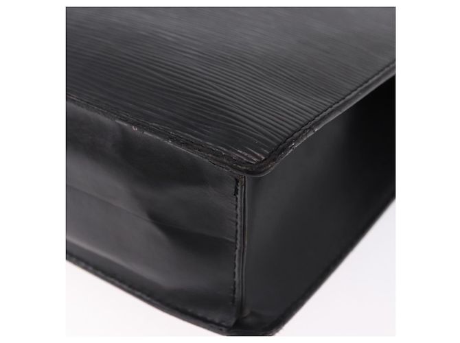 LOUIS VUITTON Epi Monceau 28 Hand Bag Black M52122 LV Auth ka5284 Preto - vista 17