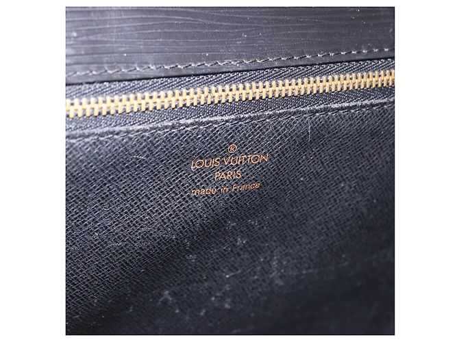 LOUIS VUITTON Epi Monceau 28 Hand Bag Black M52122 LV Auth ka5284 Preto - vista 20