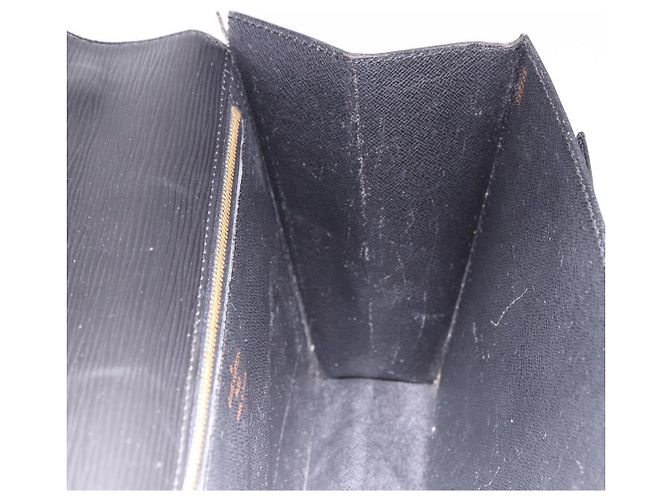 LOUIS VUITTON Epi Monceau 28 Hand Bag Black M52122 LV Auth ka5284 Preto - vista 21
