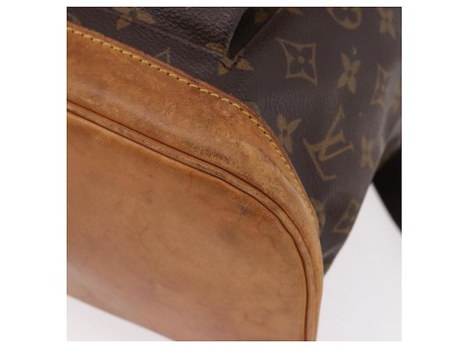 Zaino LOUIS VUITTON Monogram Montsouris GM M51135 LV Auth 191339 Monogramma - vista 16