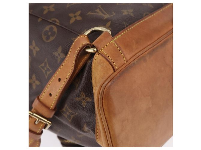 Zaino LOUIS VUITTON Monogram Montsouris GM M51135 LV Auth 191339 Monogramma - vista 17
