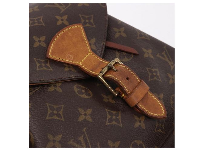 Zaino LOUIS VUITTON Monogram Montsouris GM M51135 LV Auth 191339 Monogramma - vista 20