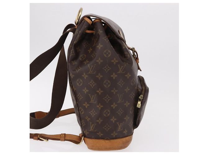 Zaino LOUIS VUITTON Monogram Montsouris GM M51135 LV Auth 191339 Monogramma - vista 4