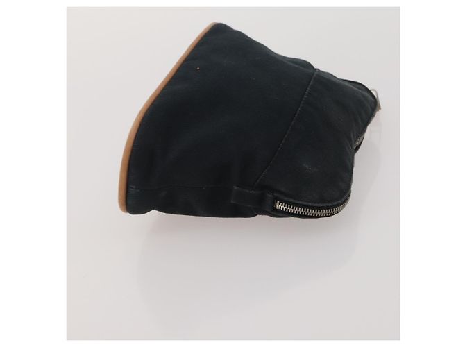 Hermès Borsa HERMES Canvas 2 Set Black Navy Auth fm5415 Nero Blu navy - vista 12