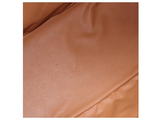 Céline CELINE Borsa Boston in Tela Macadam PVC Pelle Marrone Oro Auth bs36062 D'oro - vista 11