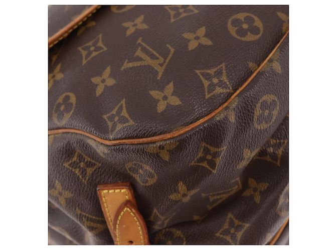 LOUIS VUITTON Borsa a Spalla Monogram Saumur 35 M42254 LV Auth ar13991 Monogramma - vista 17