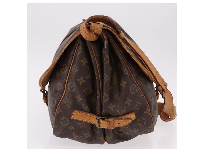 LOUIS VUITTON Borsa a Spalla Monogram Saumur 35 M42254 LV Auth ar13991 Monogramma - vista 4