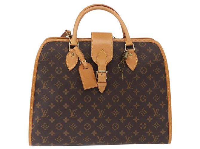 LOUIS VUITTON Monogram Rivoli Hand Bag M53380 LV Auth ka5236A - view 13