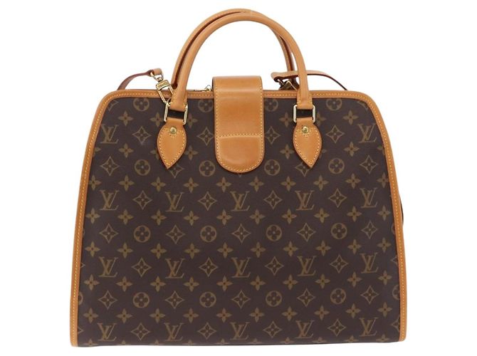 LOUIS VUITTON Monogram Rivoli Hand Bag M53380 LV Auth ka5236A - view 2