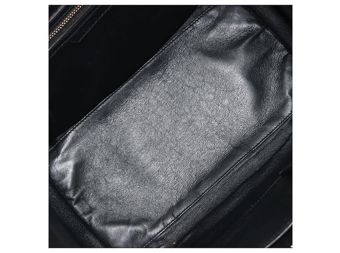 Céline Borsa CELINE Luggage in tela nero e oro Auth 191825V D'oro - vista 10