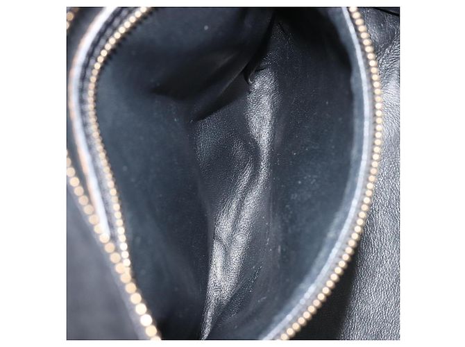 Céline Borsa CELINE Luggage in tela nero e oro Auth 191825V D'oro - vista 24